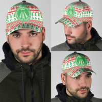Welsh Christmas Classic Cap Awen and Celtics Culture with Xmas Elements - Wonder Print Shop