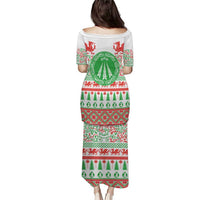 Welsh Christmas Puletasi Awen and Celtics Culture with Xmas Elements - Wonder Print Shop