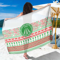 Welsh Christmas Sarong Awen and Celtics Culture with Xmas Elements - Wonder Print Shop