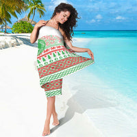 Welsh Christmas Sarong Awen and Celtics Culture with Xmas Elements - Wonder Print Shop