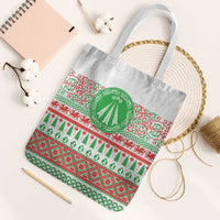 Welsh Christmas Tote Bag Awen and Celtics Culture with Xmas Elements - Wonder Print Shop