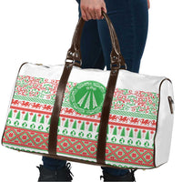 Welsh Christmas Travel Bag Awen and Celtics Culture with Xmas Elements - Wonder Print Shop