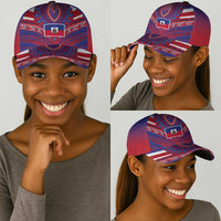 Haiti National Football Classic Cap Dashiki Sporty Style - Wonder Print Shop