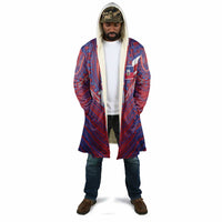 Custom Haiti National Football Cloak Dashiki Sporty Style - Wonder Print Shop