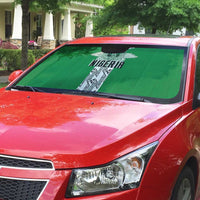 Nigeria National Football Auto Sun Shade Inspired Retro Style - Wonder Print Shop