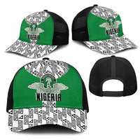 Nigeria National Football Baseball Net Cap Inspired Retro Style - Wonder Print Shop
