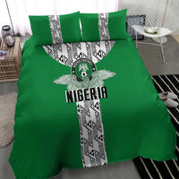 Nigeria National Football Bedding Set Inspired Retro Style - Wonder Print Shop