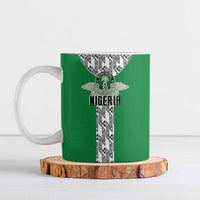 Custom Nigeria National Football Ceramic Mug Inspired Retro Style - Wonder Print Shop
