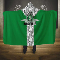 Nigeria National Football Hooded Blanket Inspired Retro Style - Wonder Print Shop