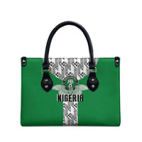 Nigeria National Football Leather Bag Inspired Retro Style - Wonder Print Shop