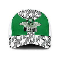 Nigeria National Football Mesh Trucker Cap Inspired Retro Style - Wonder Print Shop