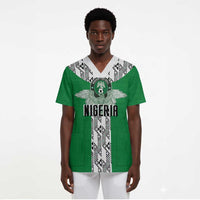 Custom Nigeria National Football Scrub Top Inspired Retro Style - Wonder Print Shop