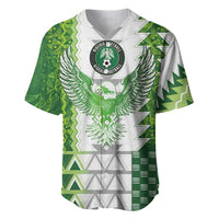 Custom Nigeria National Football Baseball Jersey Naija Super Eagles - Wonder Print Shop