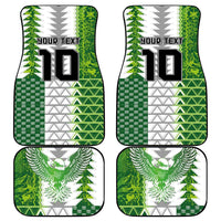 Custom Nigeria National Football Car Mats Naija Super Eagles - Wonder Print Shop