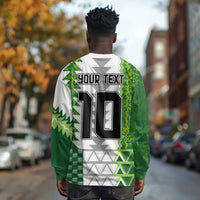 Custom Nigeria National Football Long Sleeve Shirt Naija Super Eagles - Wonder Print Shop