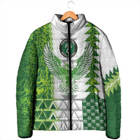 Custom Nigeria National Football Padded Jacket Naija Super Eagles - Wonder Print Shop