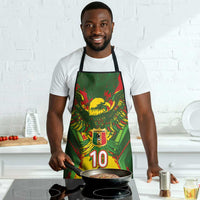 Custom Mali National Football Apron Grunge Les Aigles Sporty Style - Wonder Print Shop