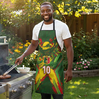 Custom Mali National Football Apron Grunge Les Aigles Sporty Style - Wonder Print Shop