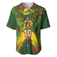 Custom Mali National Football Baseball Jersey Grunge Les Aigles Sporty Style - Wonder Print Shop