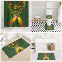 Custom Mali National Football Bathroom Set Grunge Les Aigles Sporty Style LT03