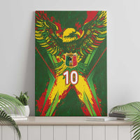 Custom Mali National Football Canvas Wall Art Grunge Les Aigles Sporty Style - Wonder Print Shop