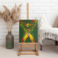 Custom Mali National Football Canvas Wall Art Grunge Les Aigles Sporty Style - Wonder Print Shop