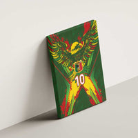 Custom Mali National Football Canvas Wall Art Grunge Les Aigles Sporty Style - Wonder Print Shop