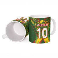 Custom Mali National Football Ceramic Mug Grunge Les Aigles Sporty Style - Wonder Print Shop