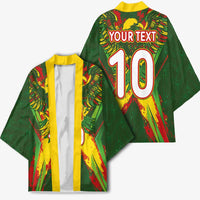 Custom Mali National Football Kimono Grunge Les Aigles Sporty Style - Wonder Print Shop