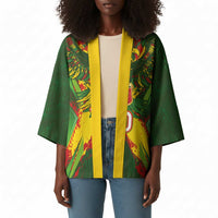 Custom Mali National Football Kimono Grunge Les Aigles Sporty Style - Wonder Print Shop