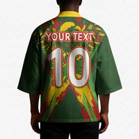 Custom Mali National Football Kimono Grunge Les Aigles Sporty Style - Wonder Print Shop