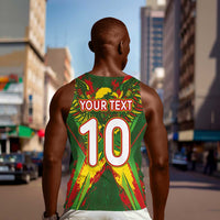 Custom Mali National Football Men Tank Top Grunge Les Aigles Sporty Style - Wonder Print Shop