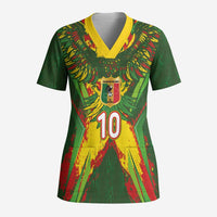 Custom Mali National Football Scrub Top Grunge Les Aigles Sporty Style - Wonder Print Shop