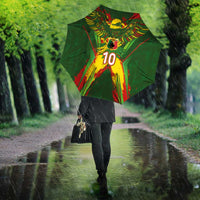 Custom Mali National Football Umbrella Grunge Les Aigles Sporty Style - Wonder Print Shop