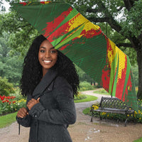 Custom Mali National Football Umbrella Grunge Les Aigles Sporty Style - Wonder Print Shop