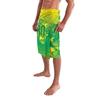 Custom Brazil National Football Lavalava South American Wild Nature Sporty Style - Wonder Print Shop