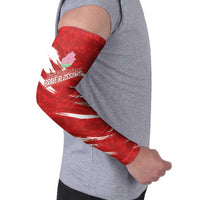 Custom Rugby Japan Arm Sleeves The Champion Brave Blossoms Red Color - Wonder Print Shop