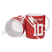 Custom Rugby Japan Ceramic Mug The Champion Brave Blossoms Red Color - Wonder Print Shop