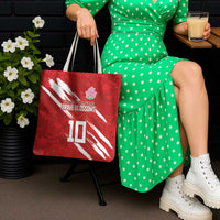 Custom Rugby Japan Tote Bag The Champion Brave Blossoms Red Color - Wonder Print Shop