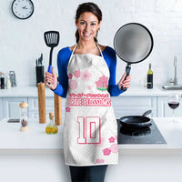 Custom Rugby Japan Apron The Champion Brave Blossoms White Color - Wonder Print Shop