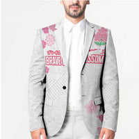 Custom Rugby Japan Blazer The Champion Brave Blossoms White Color - Wonder Print Shop