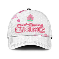 Rugby Japan Classic Cap The Champion Brave Blossoms White Color - Wonder Print Shop