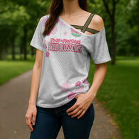 Custom Rugby Japan Cross Shoulder Shirt The Champion Brave Blossoms White Color - Wonder Print Shop