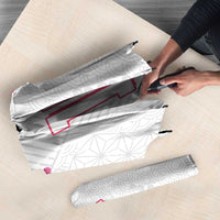 Custom Rugby Japan Umbrella The Champion Brave Blossoms White Color - Wonder Print Shop