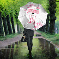 Custom Rugby Japan Umbrella The Champion Brave Blossoms White Color - Wonder Print Shop