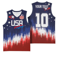 Custom Rugby USA Basketball Jersey American Icon - Wonder Print Shop