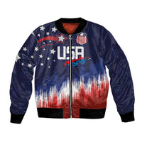 Custom Rugby USA Bomber Jacket American Icon - Wonder Print Shop