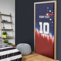 Custom Rugby USA Door Cover American Icon - Wonder Print Shop