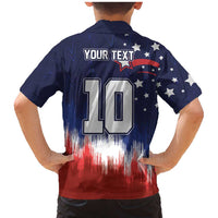 Custom Rugby USA Family Matching Mermaid Dress and Hawaiian Shirt American Icon - Wonder Print Shop