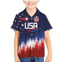 Custom Rugby USA Family Matching Mermaid Dress and Hawaiian Shirt American Icon - Wonder Print Shop